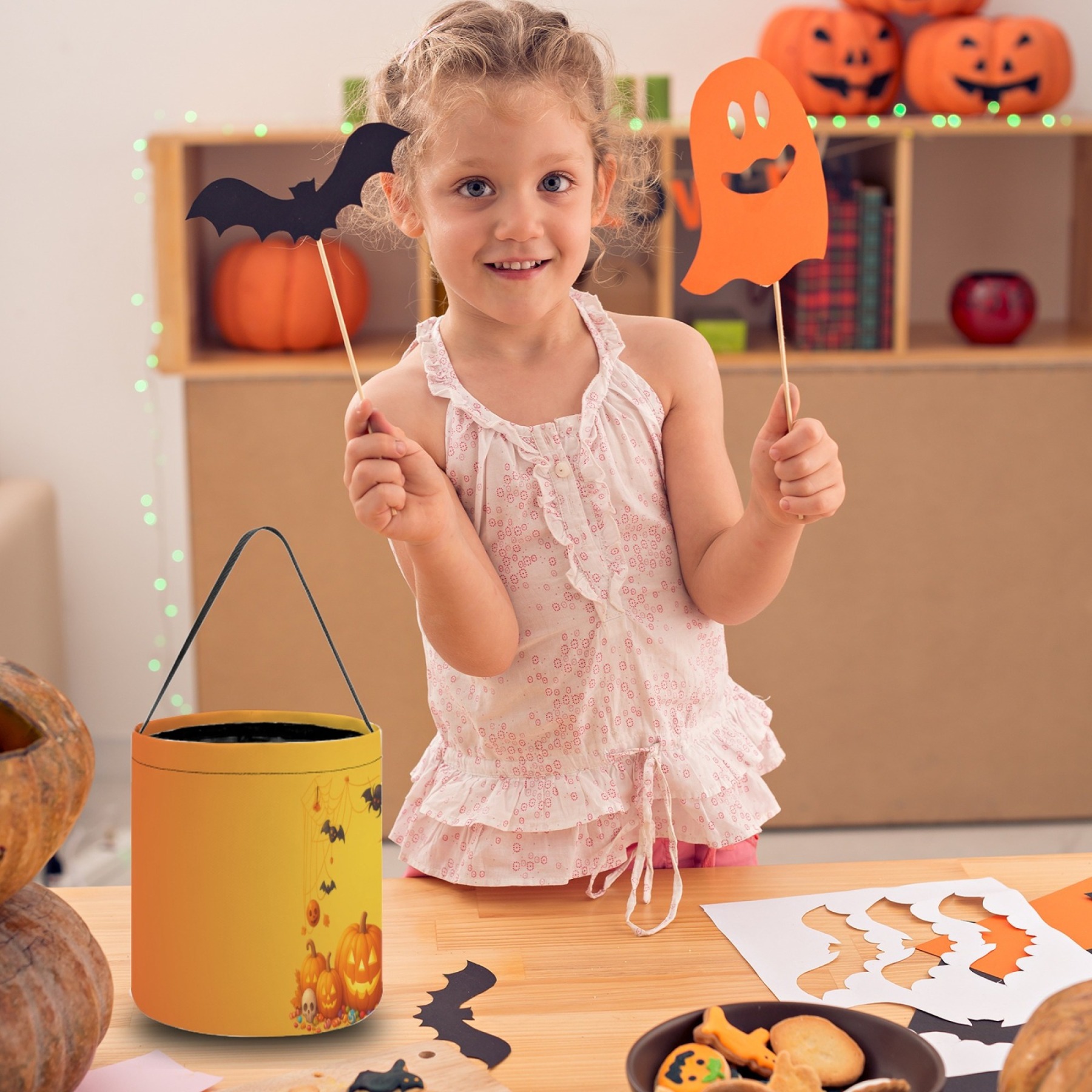 Halloween Spider Treat Bucket