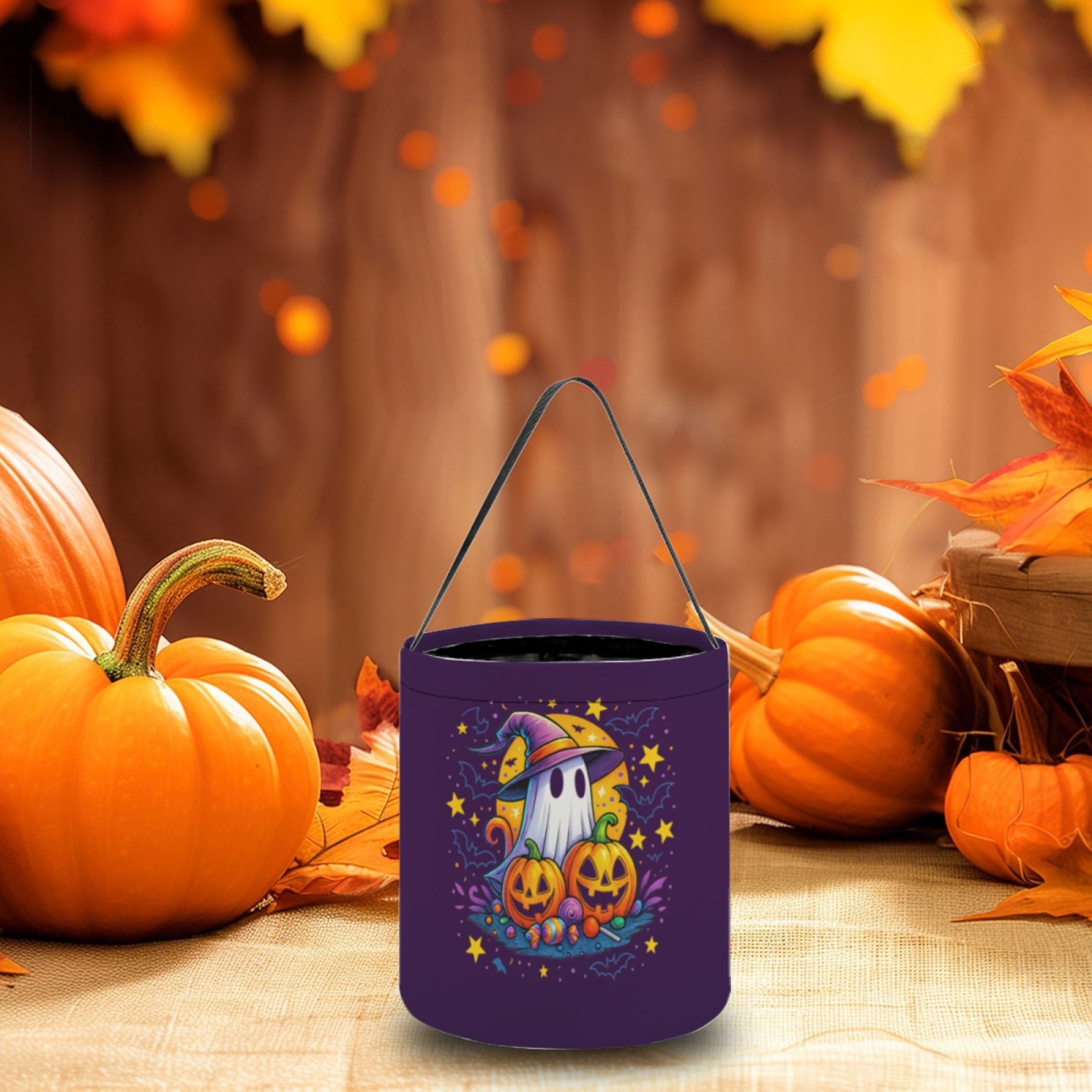 Halloween Wraith Treat Bucket