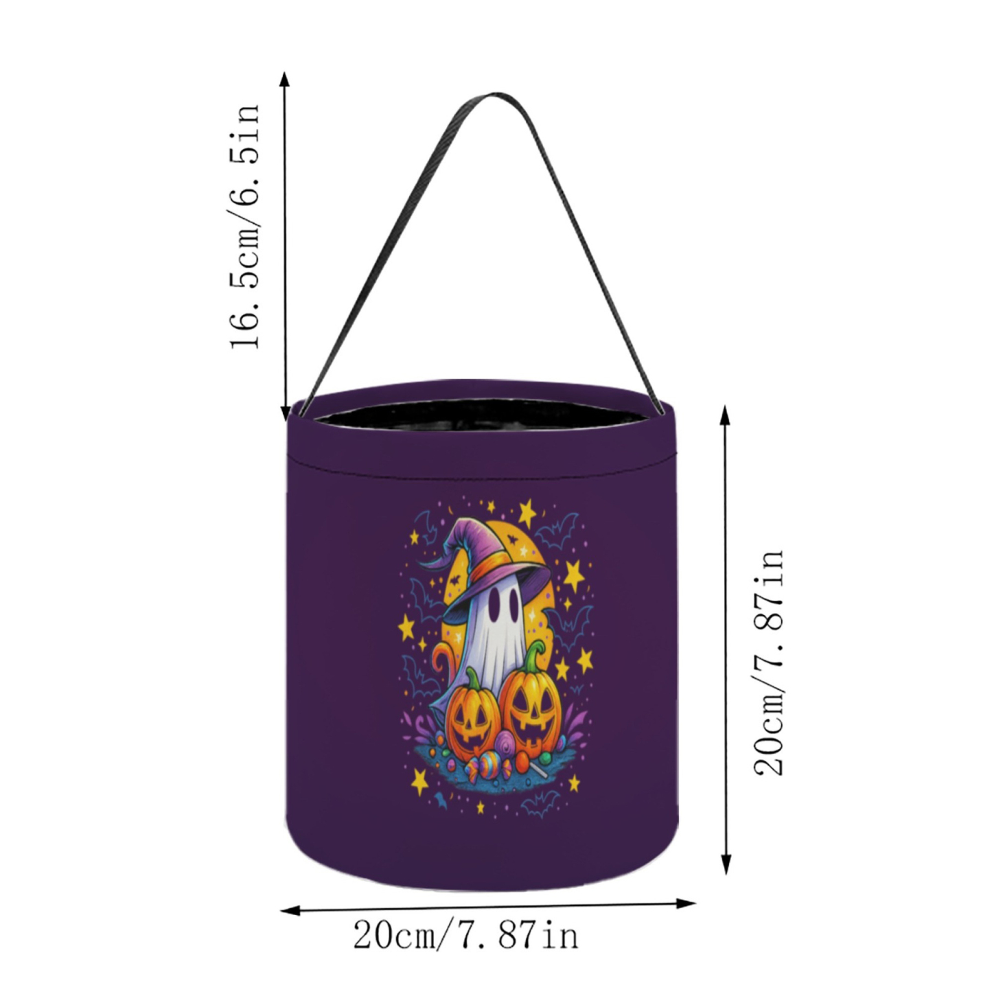 Halloween Wraith Treat Bucket