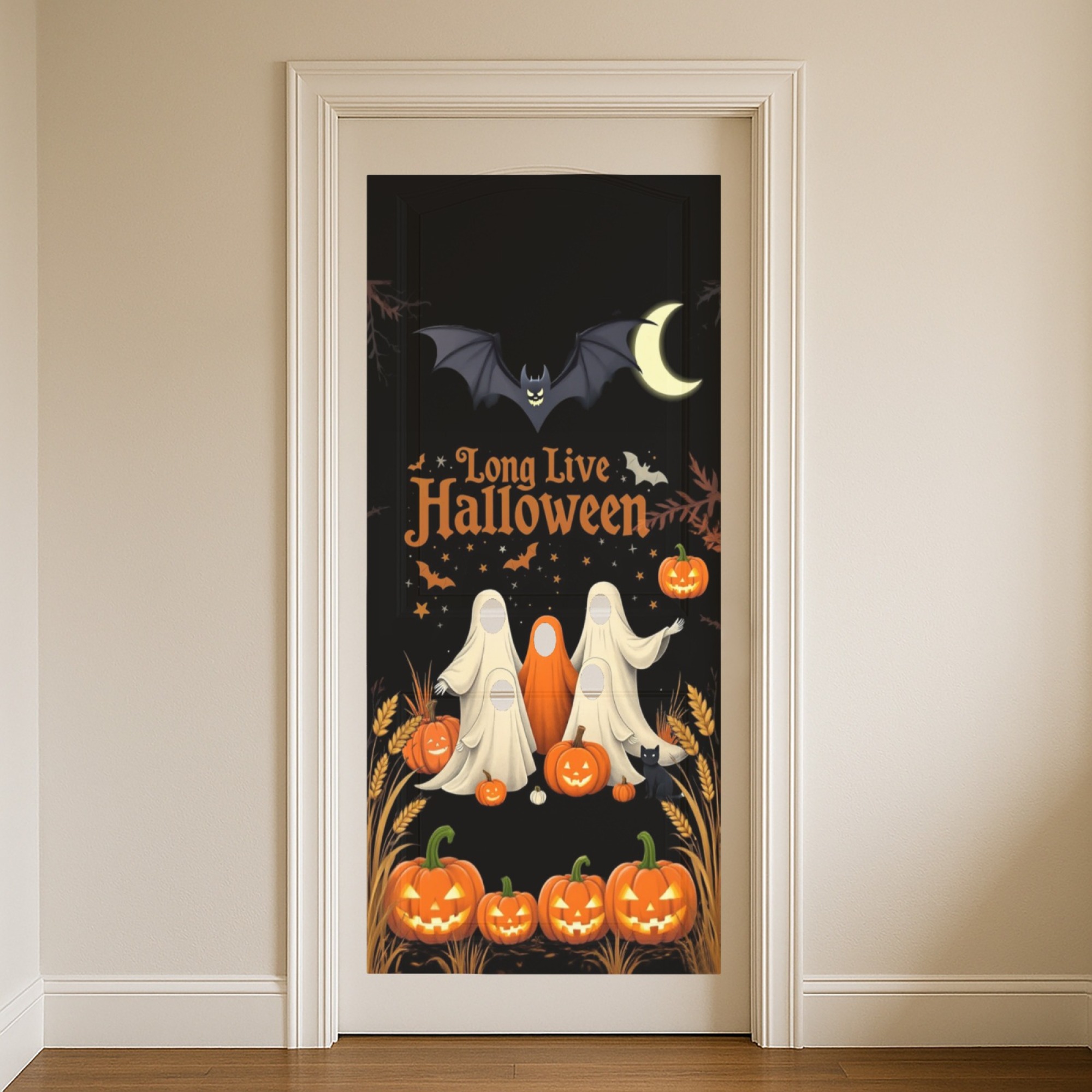 Halloween Door Cover Family Pack