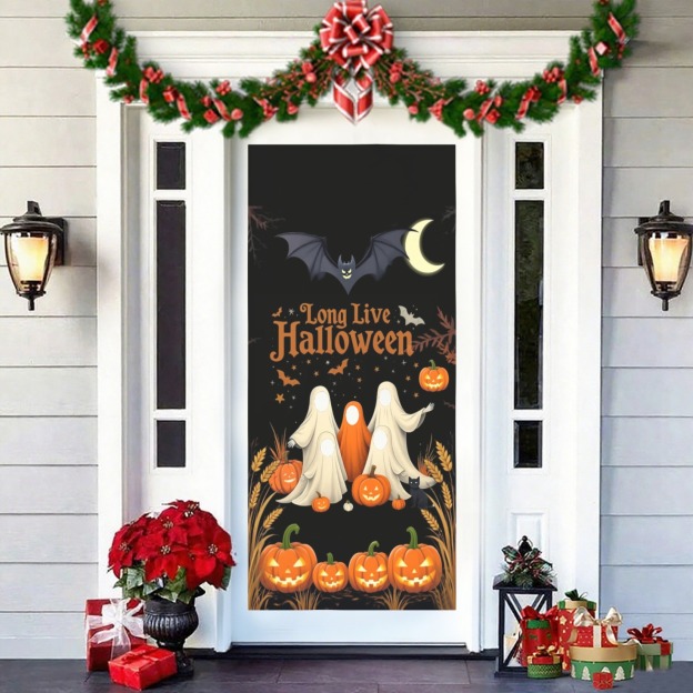 Halloween Door Cover Family Pack