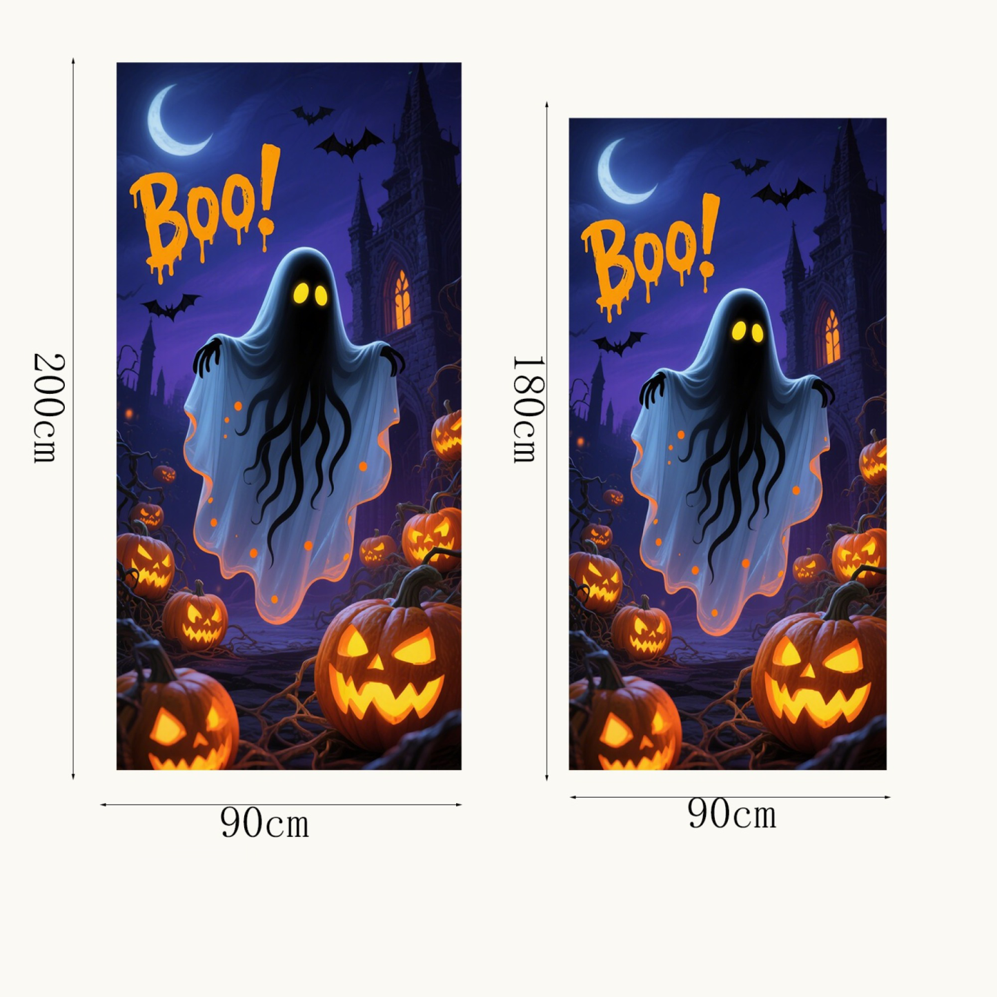 Halloween Door Cover Family Pack