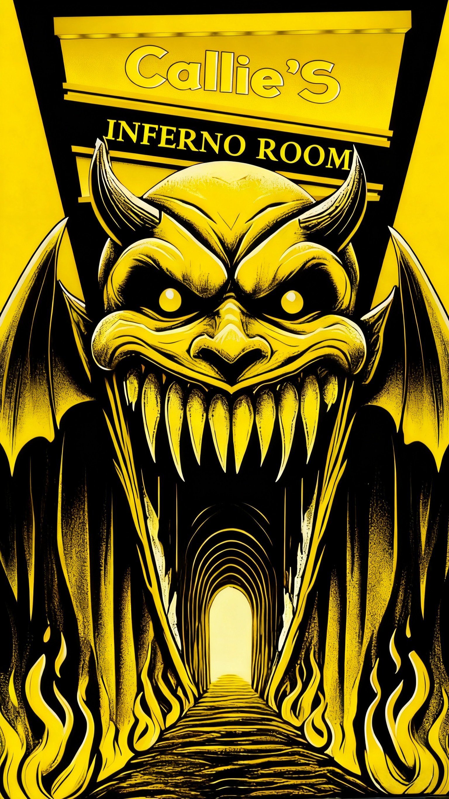 Custom Name' Ghost Door Cover