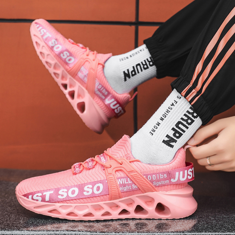 Women's Breathable Comfortable Cushioning Mesh Running Sneakers