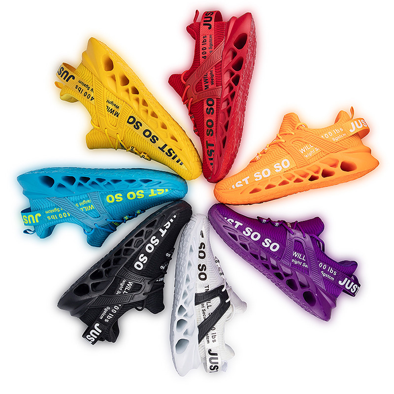 Women's Breathable Comfortable Cushioning Mesh Running Sneakers