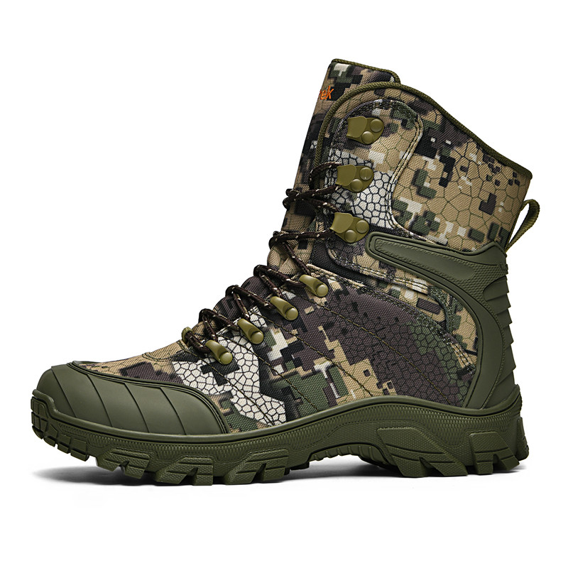(✅ASTM-Certified & CE Certified) Military Grade Tactical Boots Work Boots Hunting Boots  - Waterproof, Anti-Sprain, Anti-Puncture, Non-Slip, Toe Protection