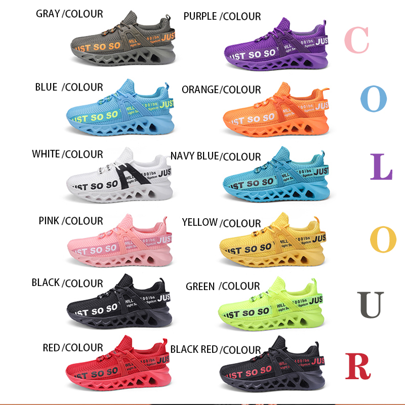 Women's Breathable Comfortable Cushioning Mesh Running Sneakers