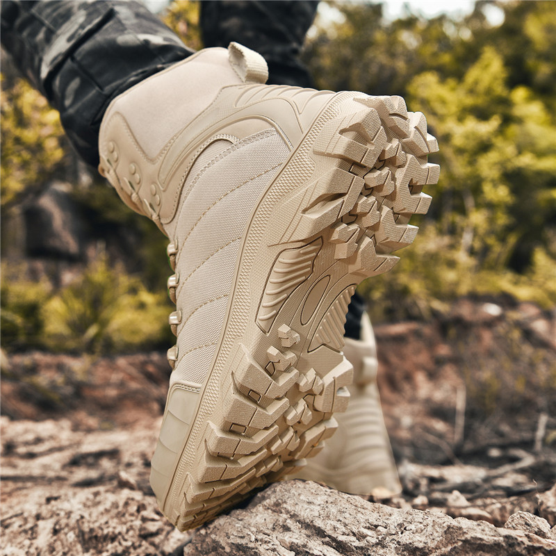 (✅ASTM-Certified & CE Certified) Military Grade Tactical Boots Work Boots Hunting Boots  - Waterproof, Anti-Sprain, Anti-Puncture, Non-Slip, Toe Protection