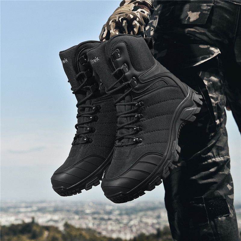 (✅ASTM-Certified & CE Certified) Military Grade Tactical Boots Work Boots Hunting Boots  - Waterproof, Anti-Sprain, Anti-Puncture, Non-Slip, Toe Protection