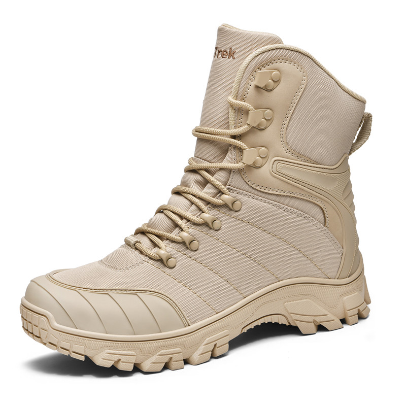 (✅ASTM-Certified & CE Certified) Military Grade Tactical Boots Work Boots Hunting Boots  - Waterproof, Anti-Sprain, Anti-Puncture, Non-Slip, Toe Protection