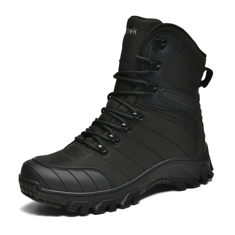 (✅ASTM-Certified & CE Certified) Military Grade Tactical Boots Work Boots Hunting Boots  - Waterproof, Anti-Sprain, Anti-Puncture, Non-Slip, Toe Protection
