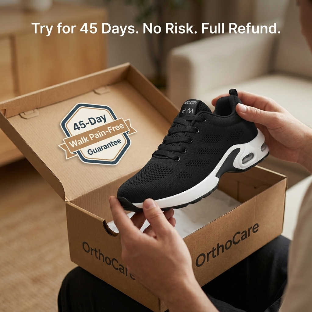 Ortho-Wear™ Pro — 12-Hour Shift Shoes for All-Day Foot, Knee & Back Pain Relief