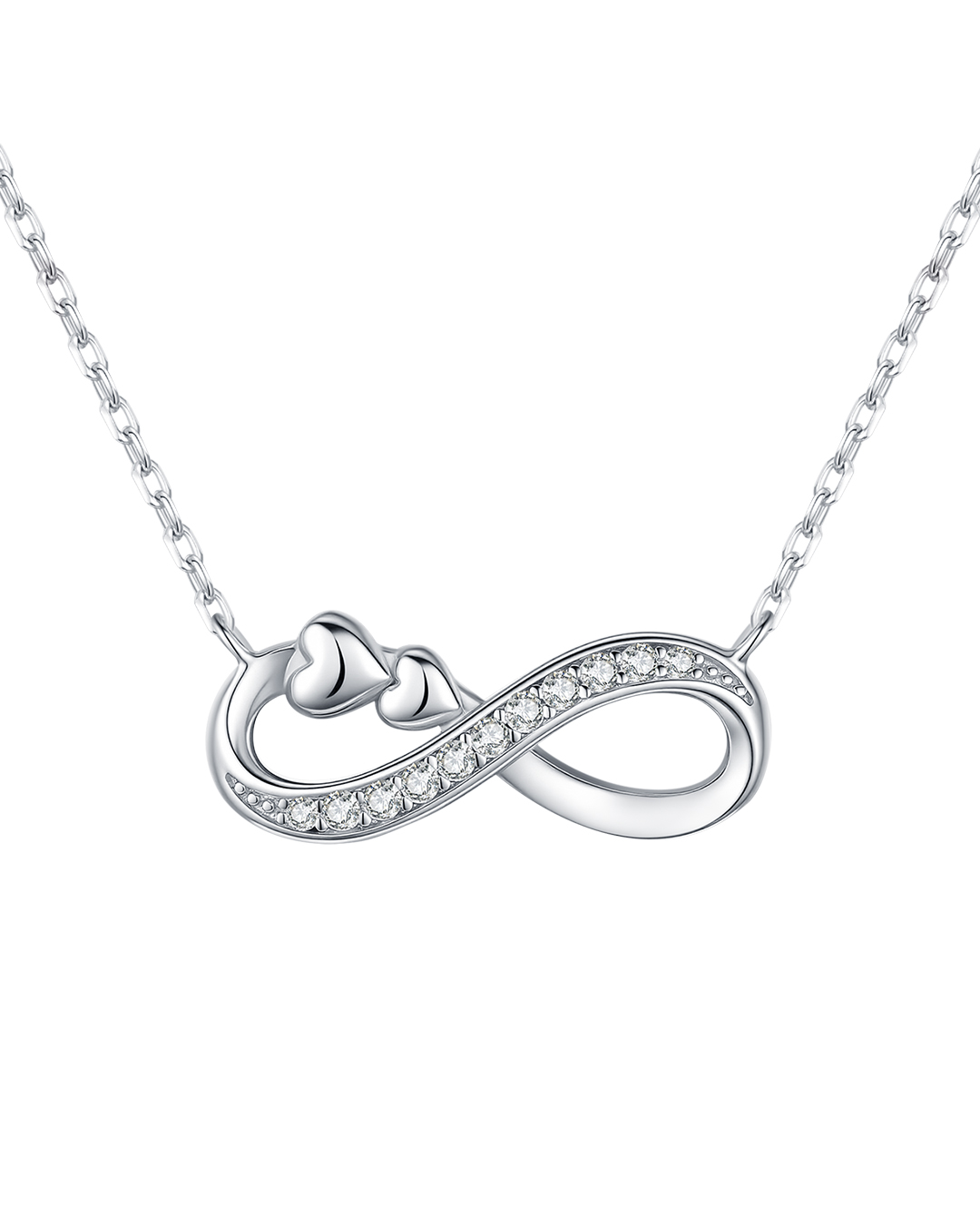 Eternal Love Infinity Heart Necklace​