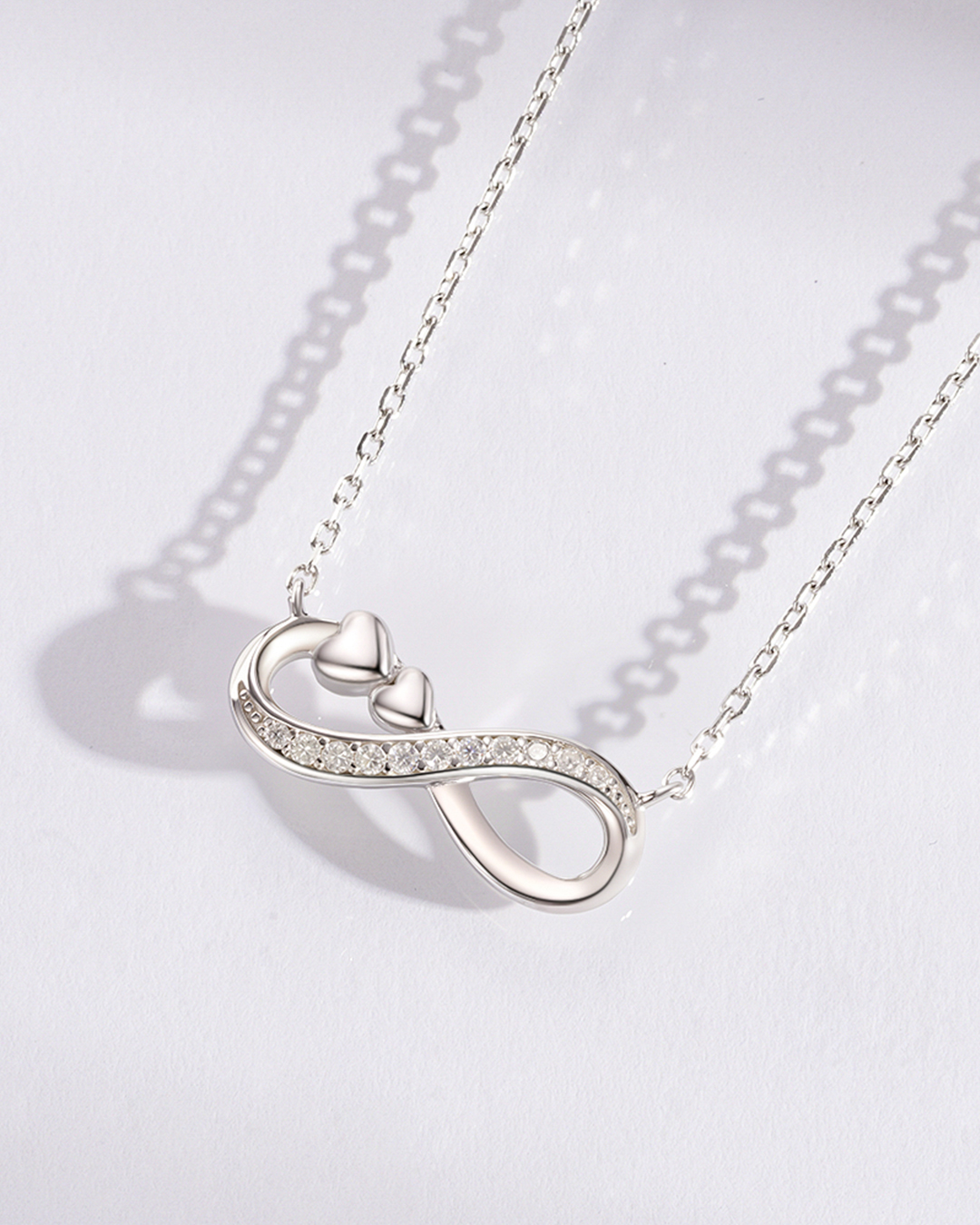 Eternal Love Infinity Heart Necklace​