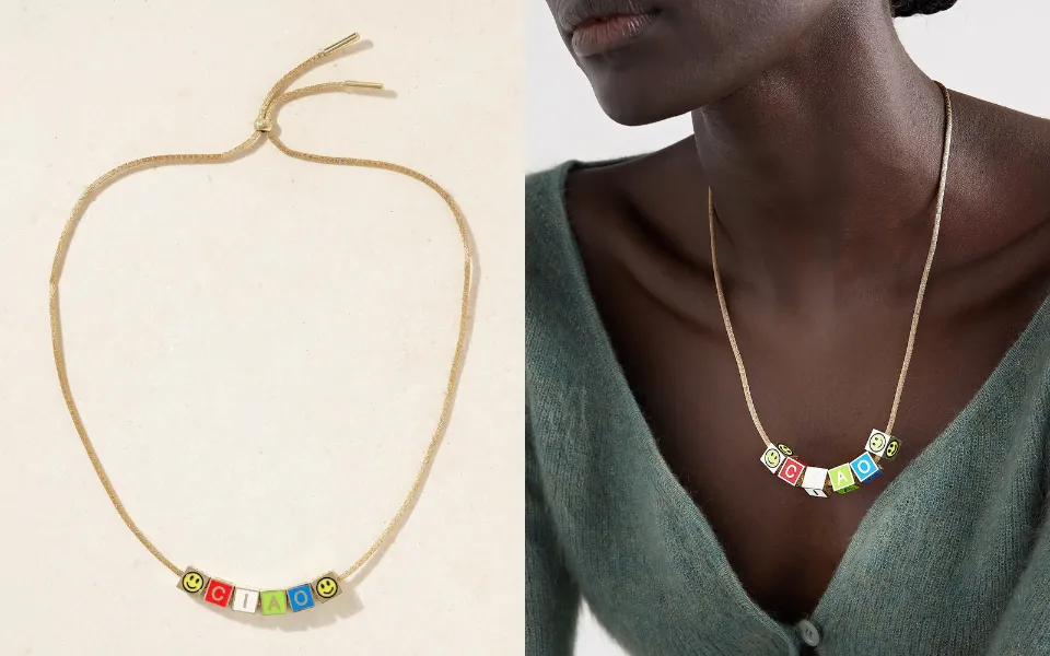 Ciao Enamel Necklace