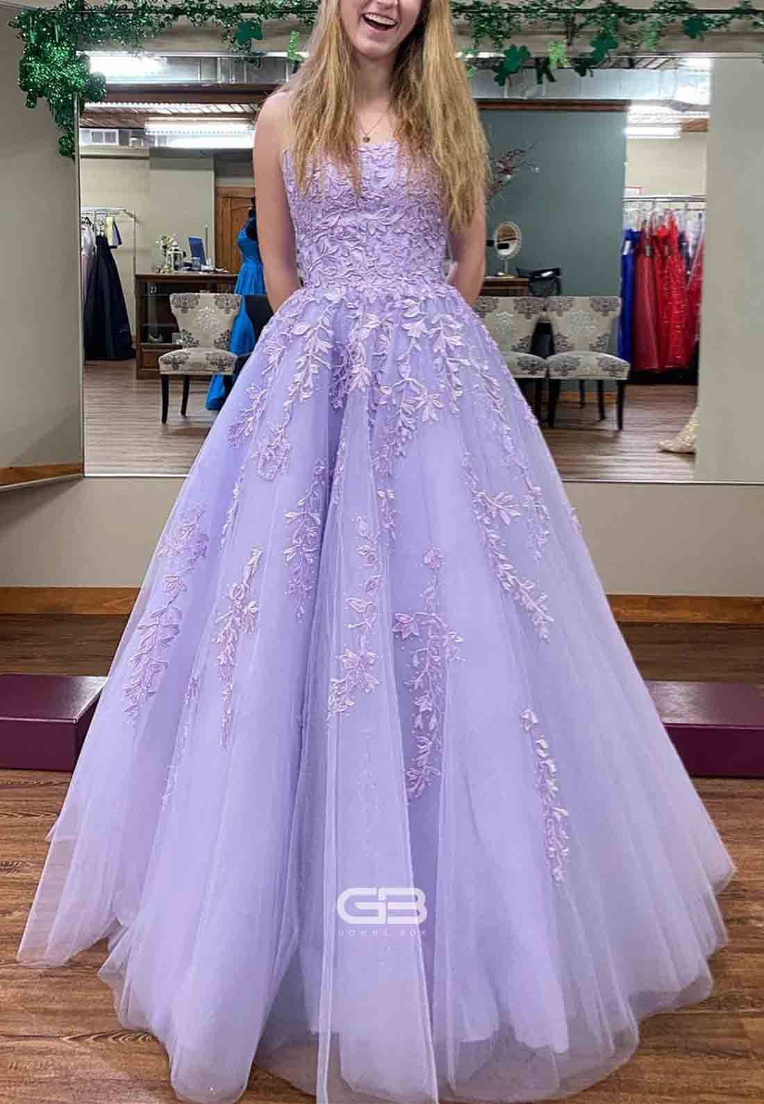 Tie Straps V-Neck Baby Pink Ruched V Back Bust Long Prom Dress