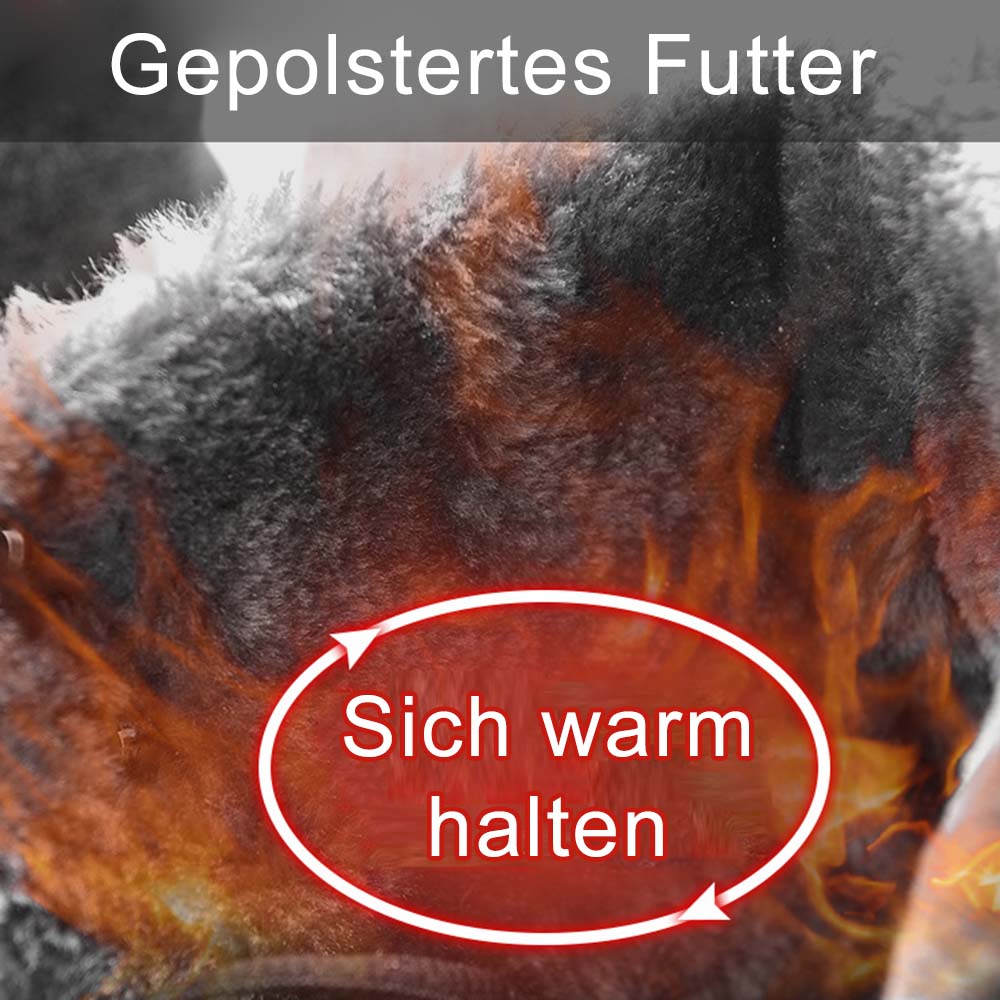 Saphirvogel™ Herren Winter Mid-Calf Pelz Stiefel