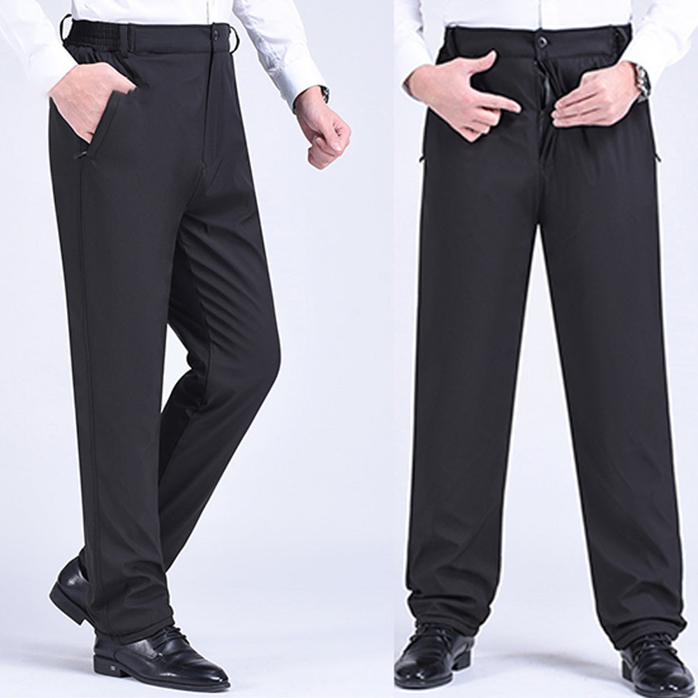 Blauschwan™ Herren Winter Plus Samt Dicke Freizeithose