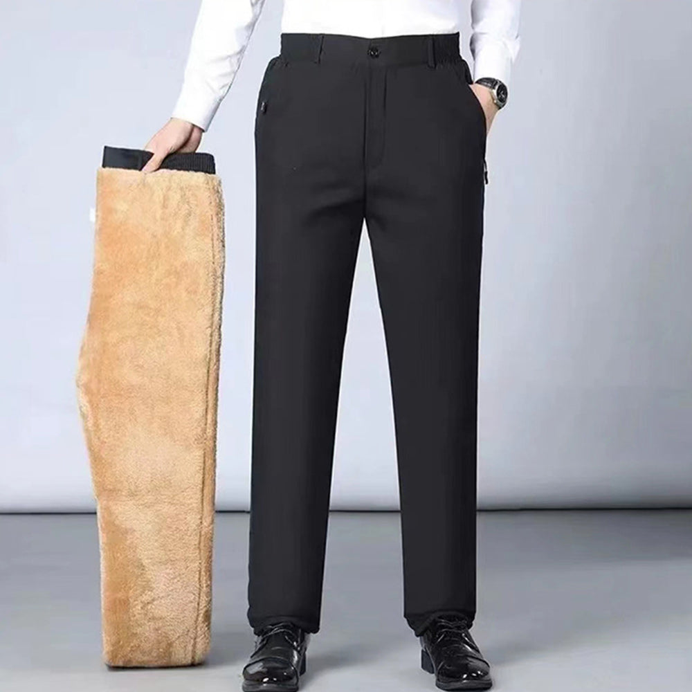 Blauschwan™ Herren Winter Plus Samt Dicke Freizeithose