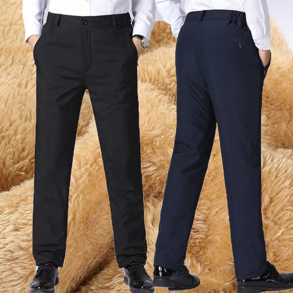 Blauschwan™ Herren Winter Plus Samt Dicke Freizeithose