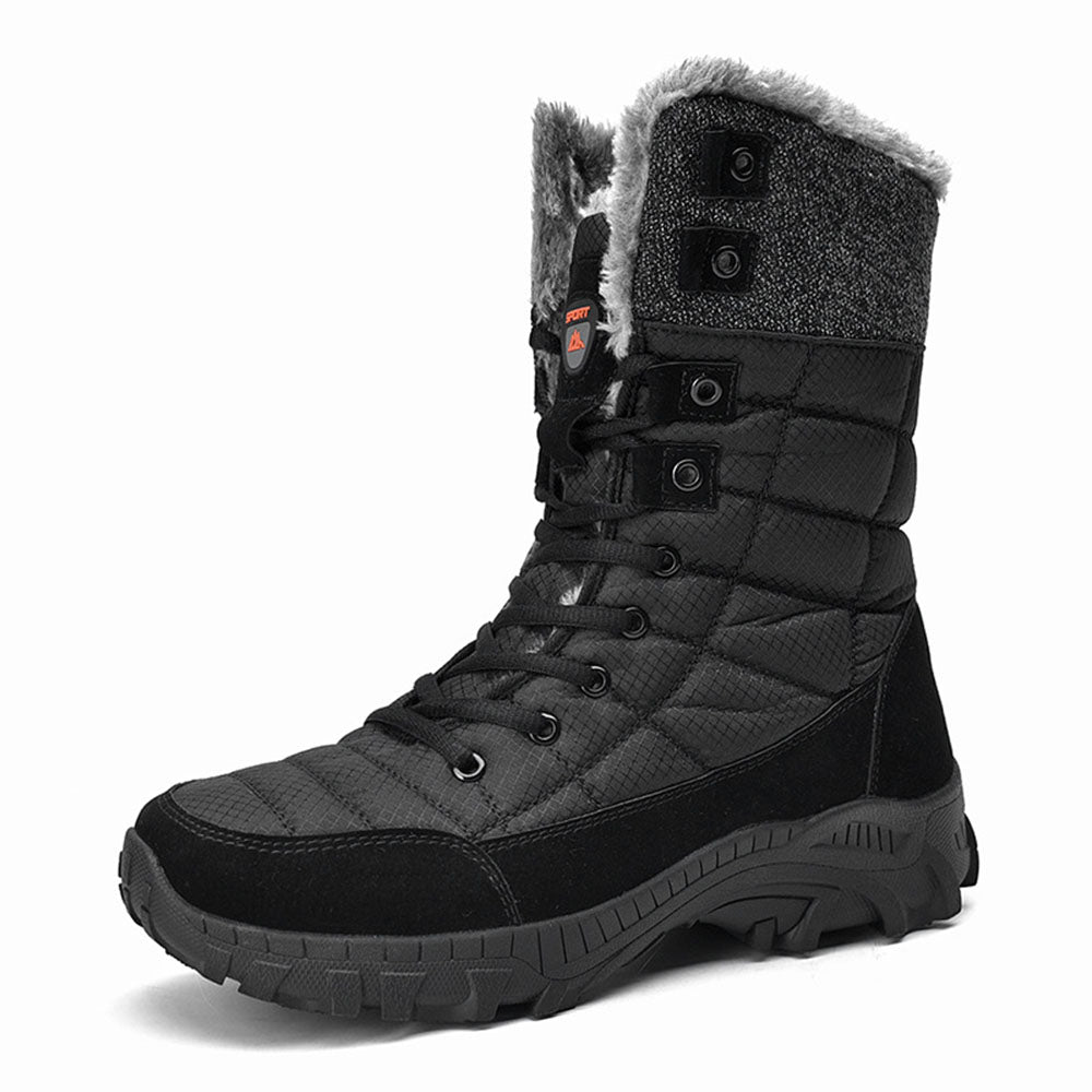 Blauschwan™ Herren Wanderschuhe Warm gefüttert Wasserdicht Schneestiefel