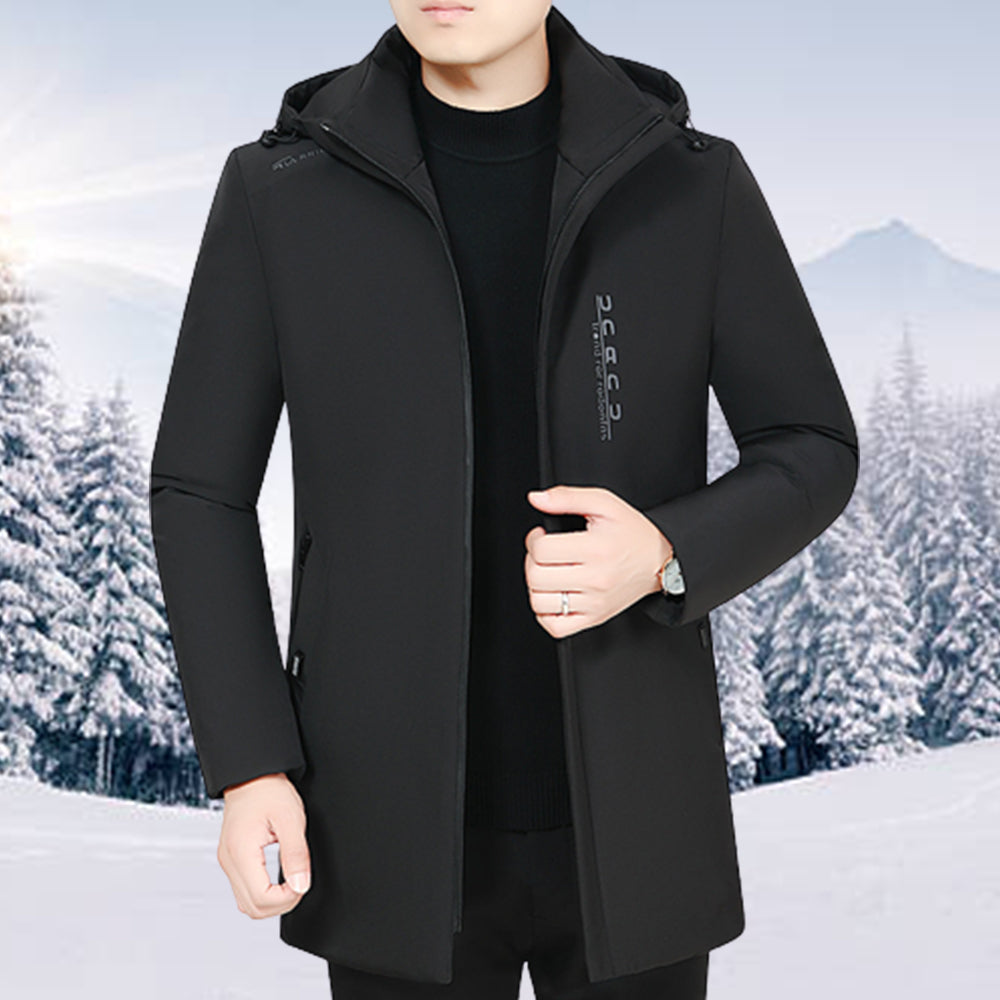 Blauschwan™ Lässige Kapuzenjacke aus dicker Baumwolle, warm und winddicht