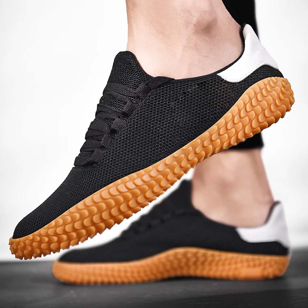 Shobous Men's Flyweave Mesh Casual Shoes