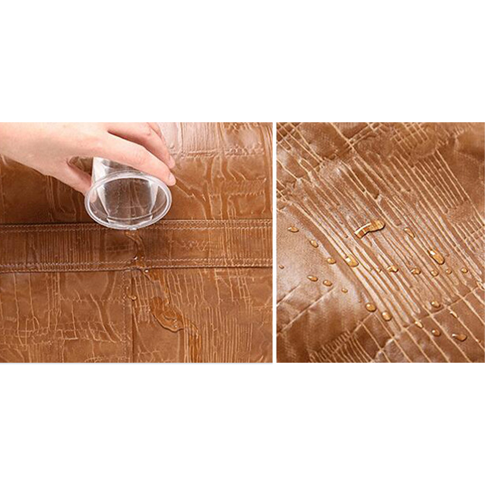 Saphirvogel™ Warme Herrenjacke mit Kragen aus Vintage-Leder