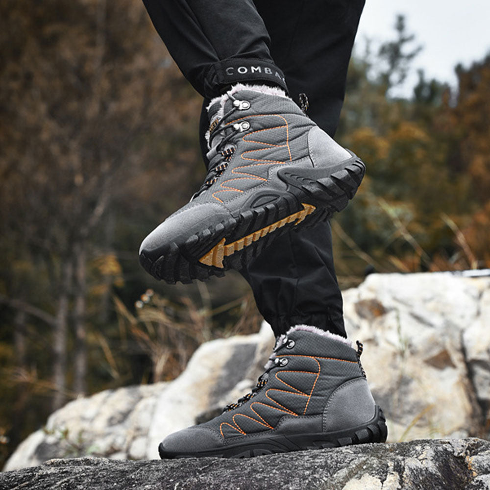 Blauschwan™ Wanderstiefel aus Fleece mit hoher Schnürung für Herren