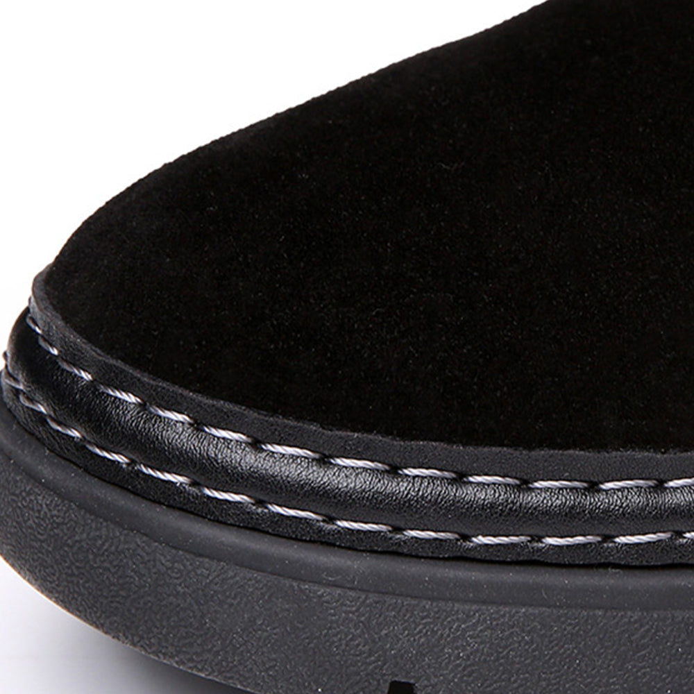 Blauschwan™ Winterschuhe aus Fleece mit rutschfestem Reißverschluss für Herren