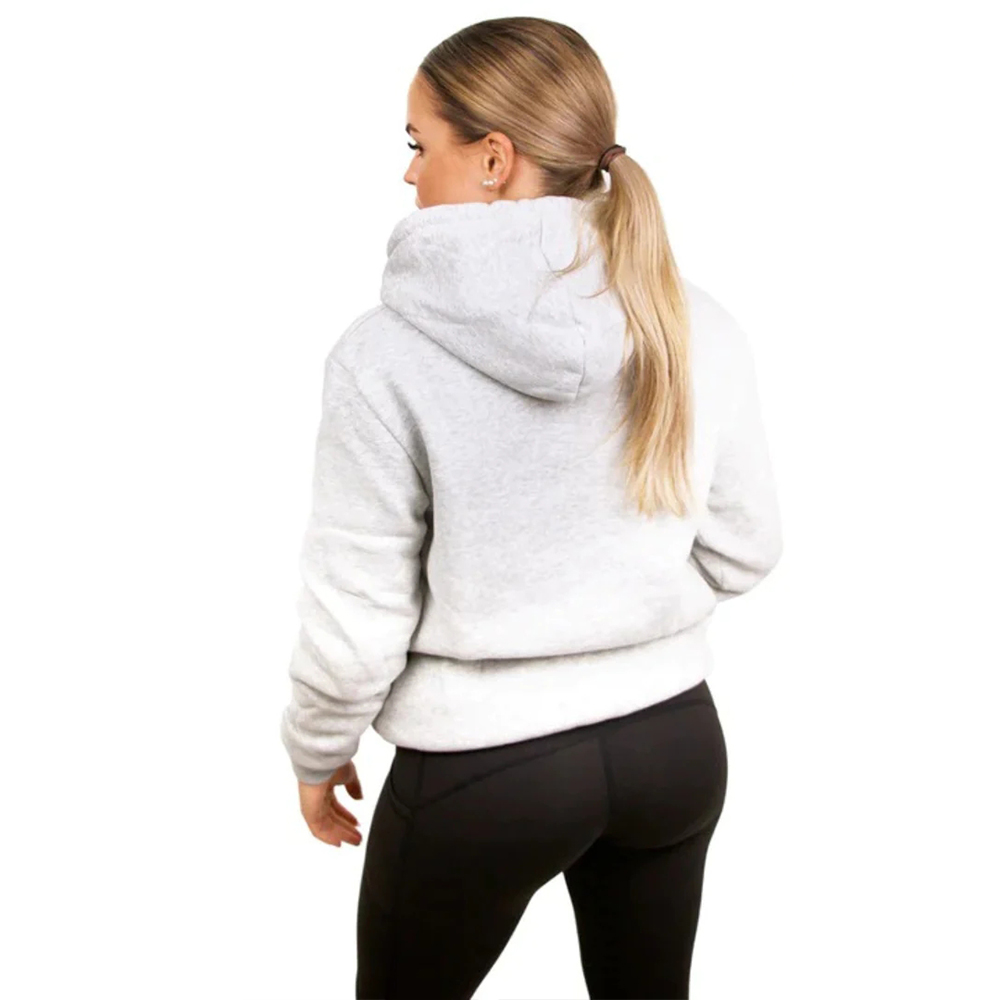 Shobous USB Heated Hooded Pullover Sweatshirt