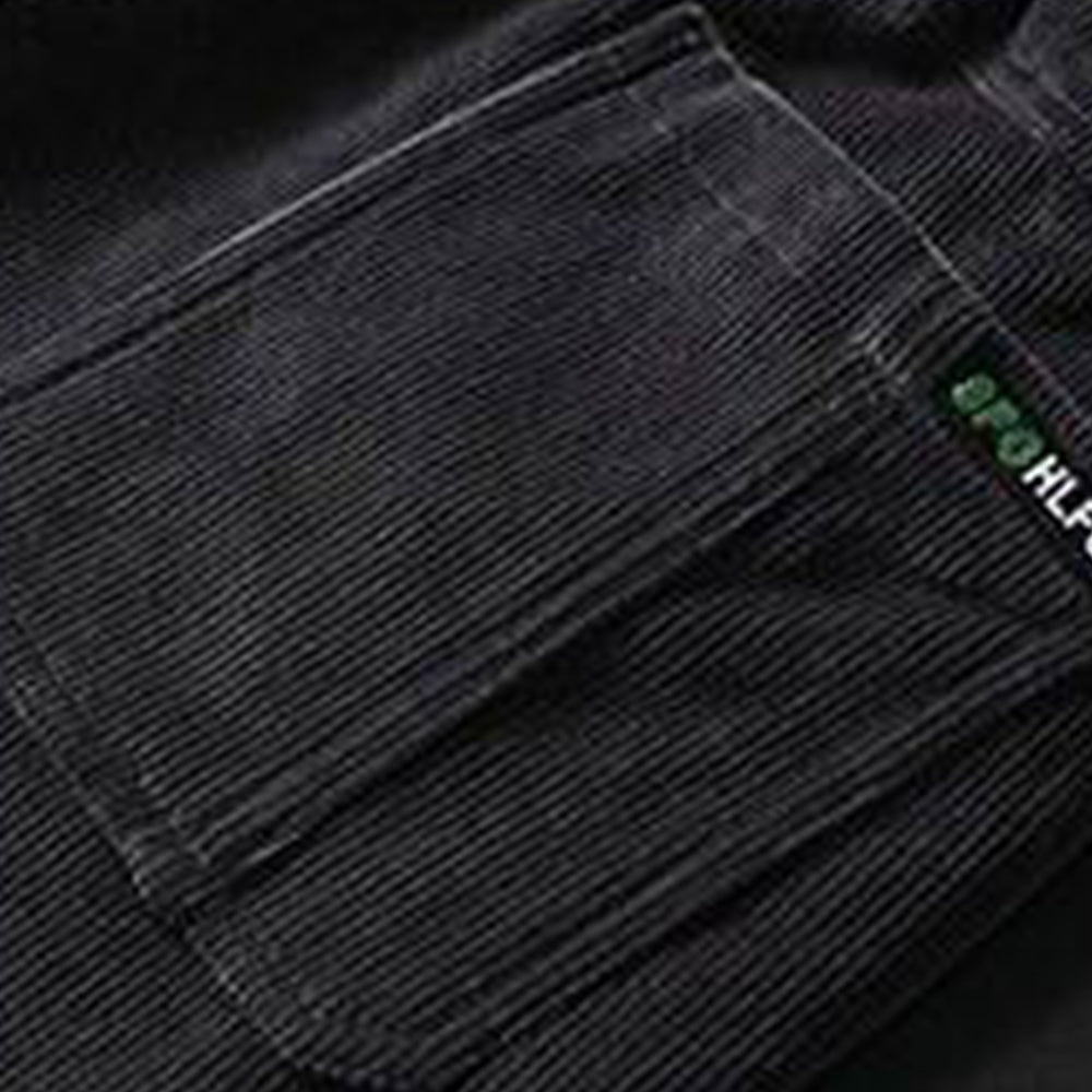 Blauschwan™ Herren Cord Fleece Hose Mit Geradem Bein