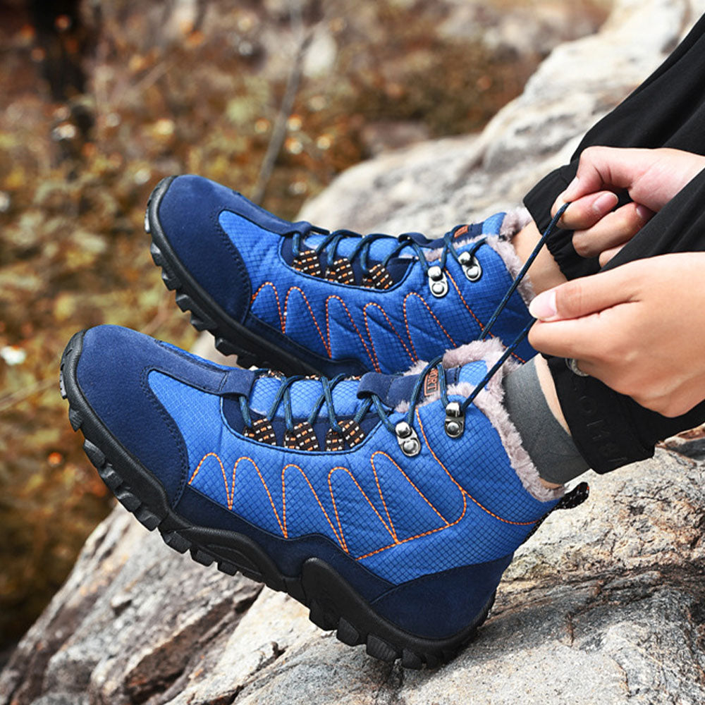 Blauschwan™ Wanderstiefel aus Fleece mit hoher Schnürung für Herren