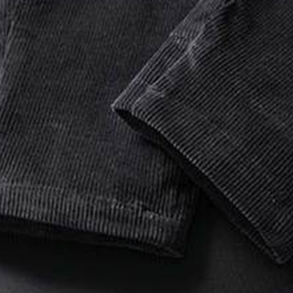 Blauschwan™ Herren Cord Fleece Hose Mit Geradem Bein