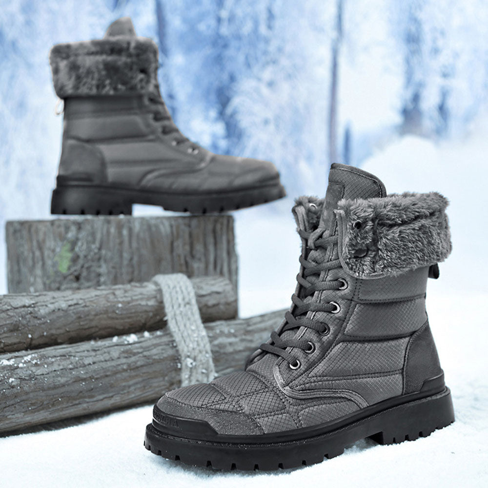 Blauschwan™ Herren Wanderschuhe Warm gefüttert Wasserdicht Schneestiefel