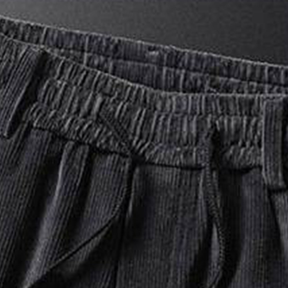 Blauschwan™ Herren Cord Fleece Hose Mit Geradem Bein