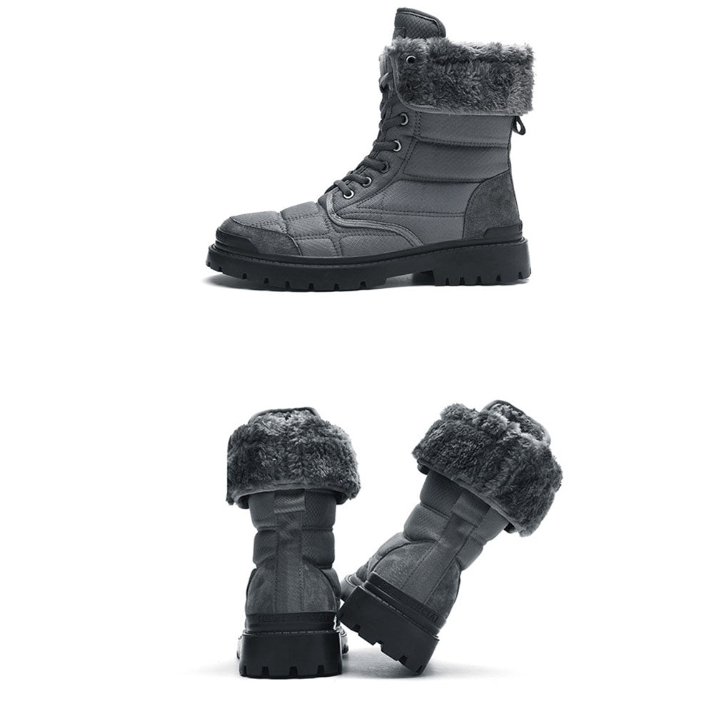 Blauschwan™ Herren Wanderschuhe Warm gefüttert Wasserdicht Schneestiefel