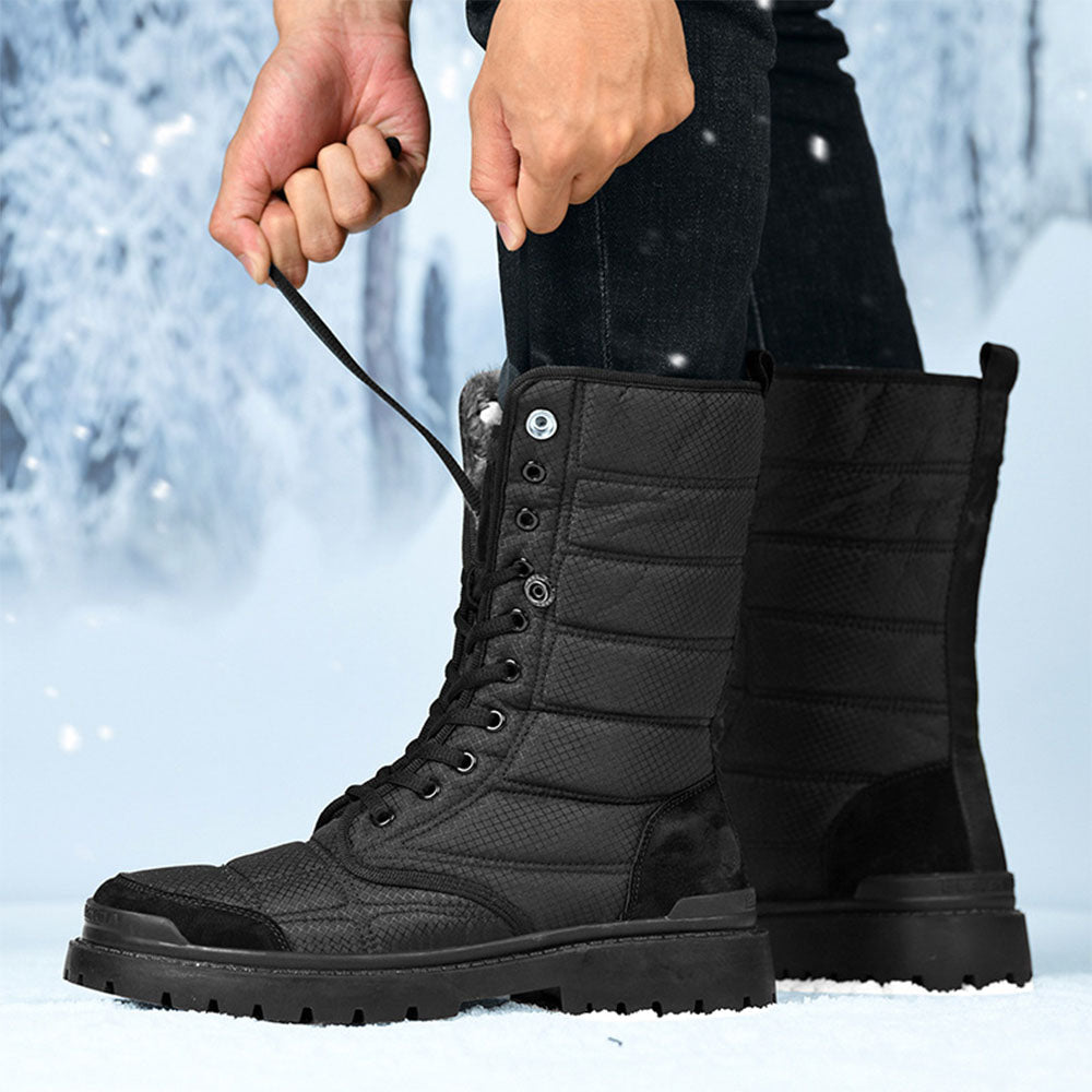 Blauschwan™ Herren Wanderschuhe Warm gefüttert Wasserdicht Schneestiefel