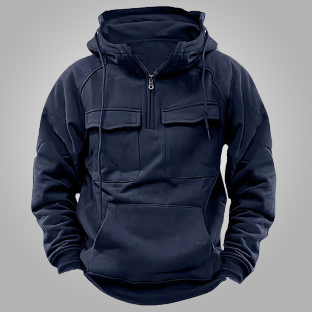 Shobous Men‘s Hoodie Sports Kangaroo Pocket Pullover