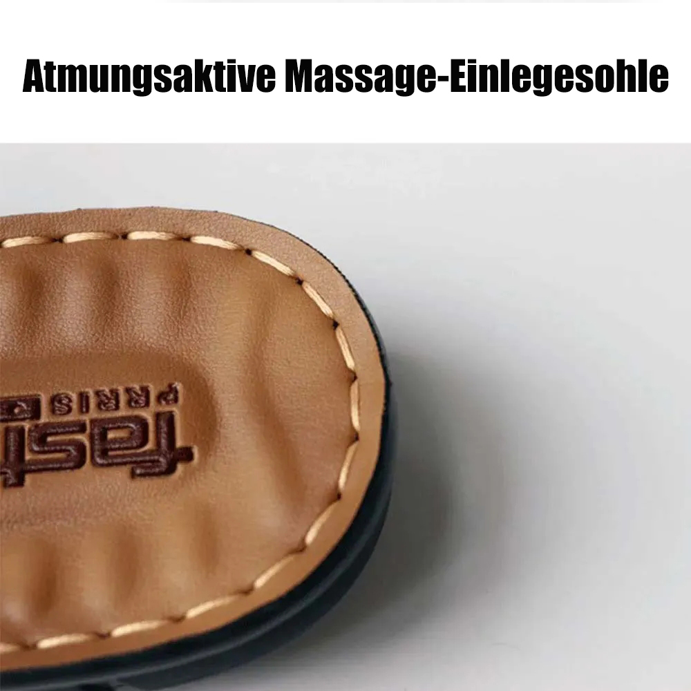Saphirvogel™ Leder Flip Flops für Männer