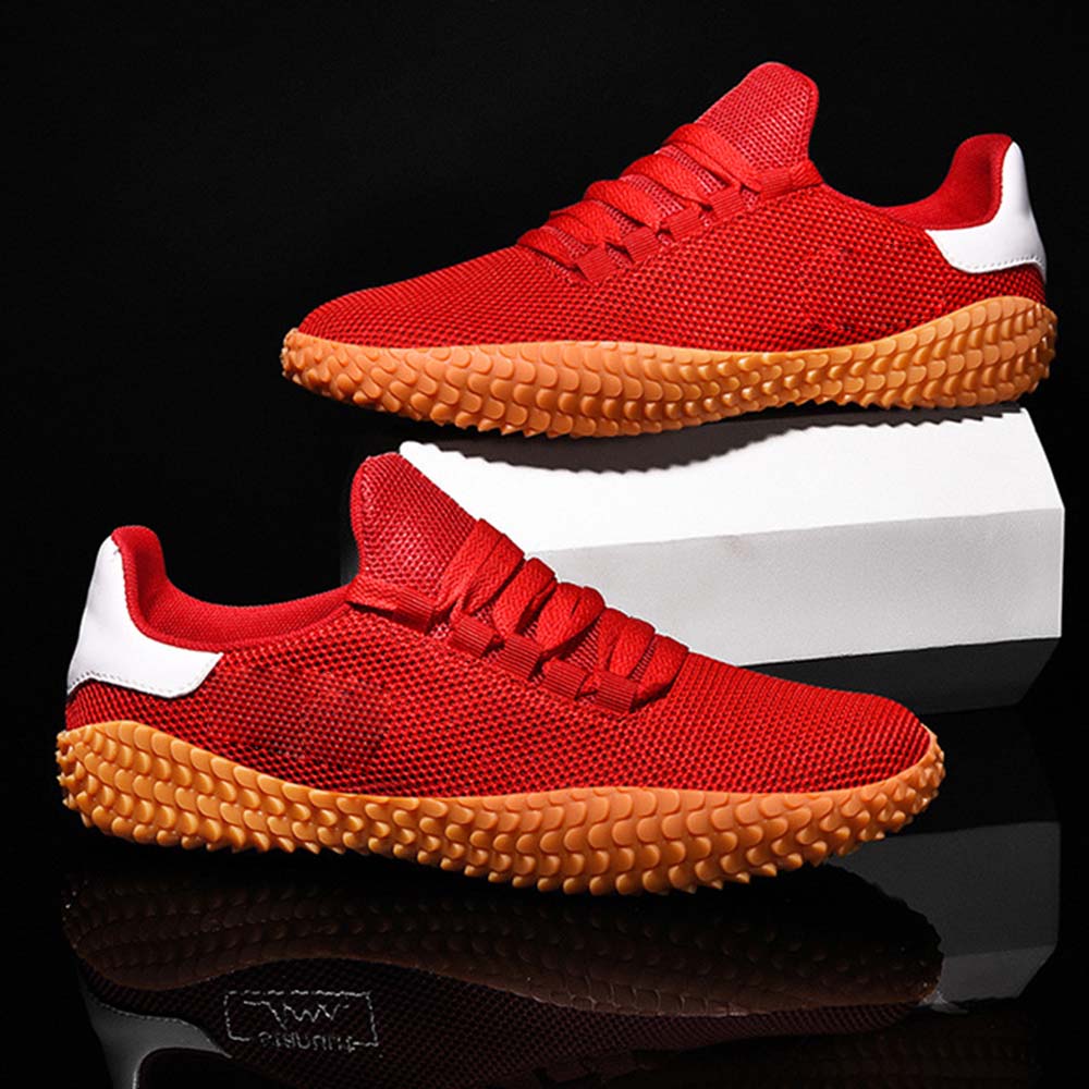 Shobous Men's Flyweave Mesh Casual Shoes