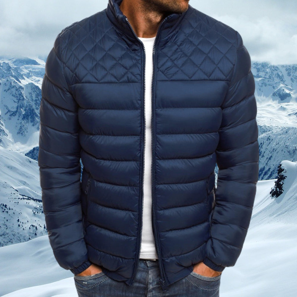 Saphirvogel™ Lässige warme Baumwollkleidung mit Stehkragen für Herren