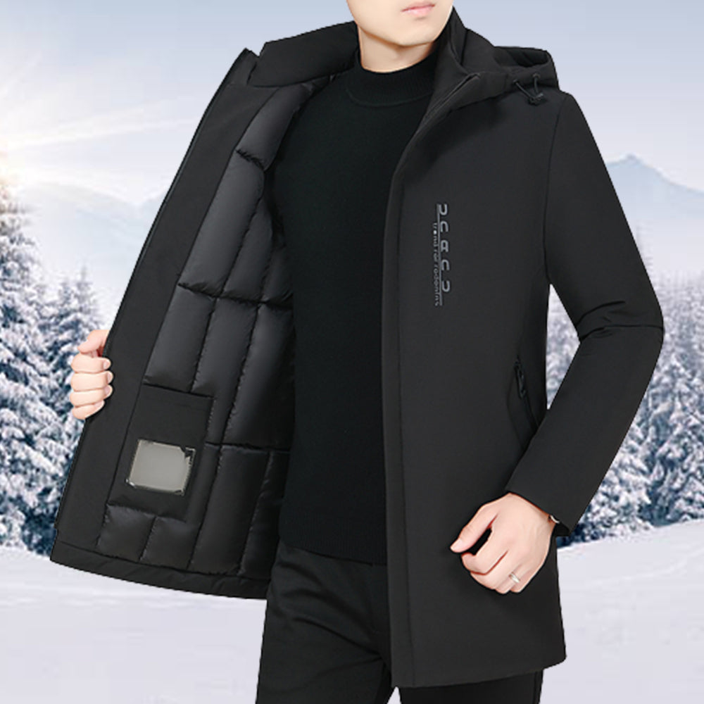 Blauschwan™ Lässige Kapuzenjacke aus dicker Baumwolle, warm und winddicht