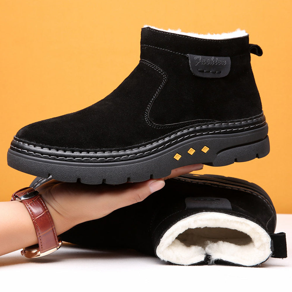 Blauschwan™ Winterschuhe aus Fleece mit rutschfestem Reißverschluss für Herren