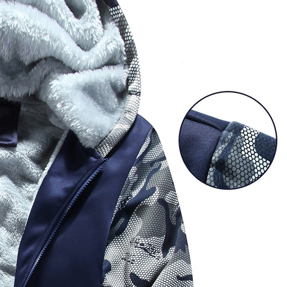 Saphirvogel™ Herren Winterfleece Langarm Sport Zweiteiler