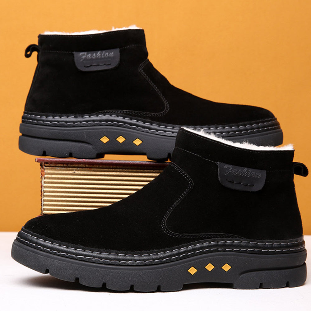 Blauschwan™ Winterschuhe aus Fleece mit rutschfestem Reißverschluss für Herren