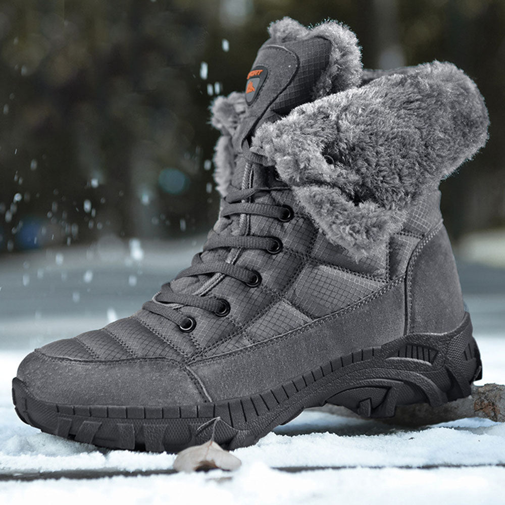 Blauschwan™ Herren Wanderschuhe Warm gefüttert Wasserdicht Schneestiefel
