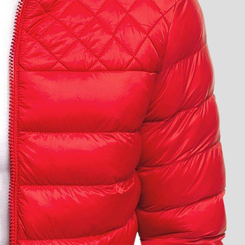 Saphirvogel™ Lässige warme Baumwollkleidung mit Stehkragen für Herren