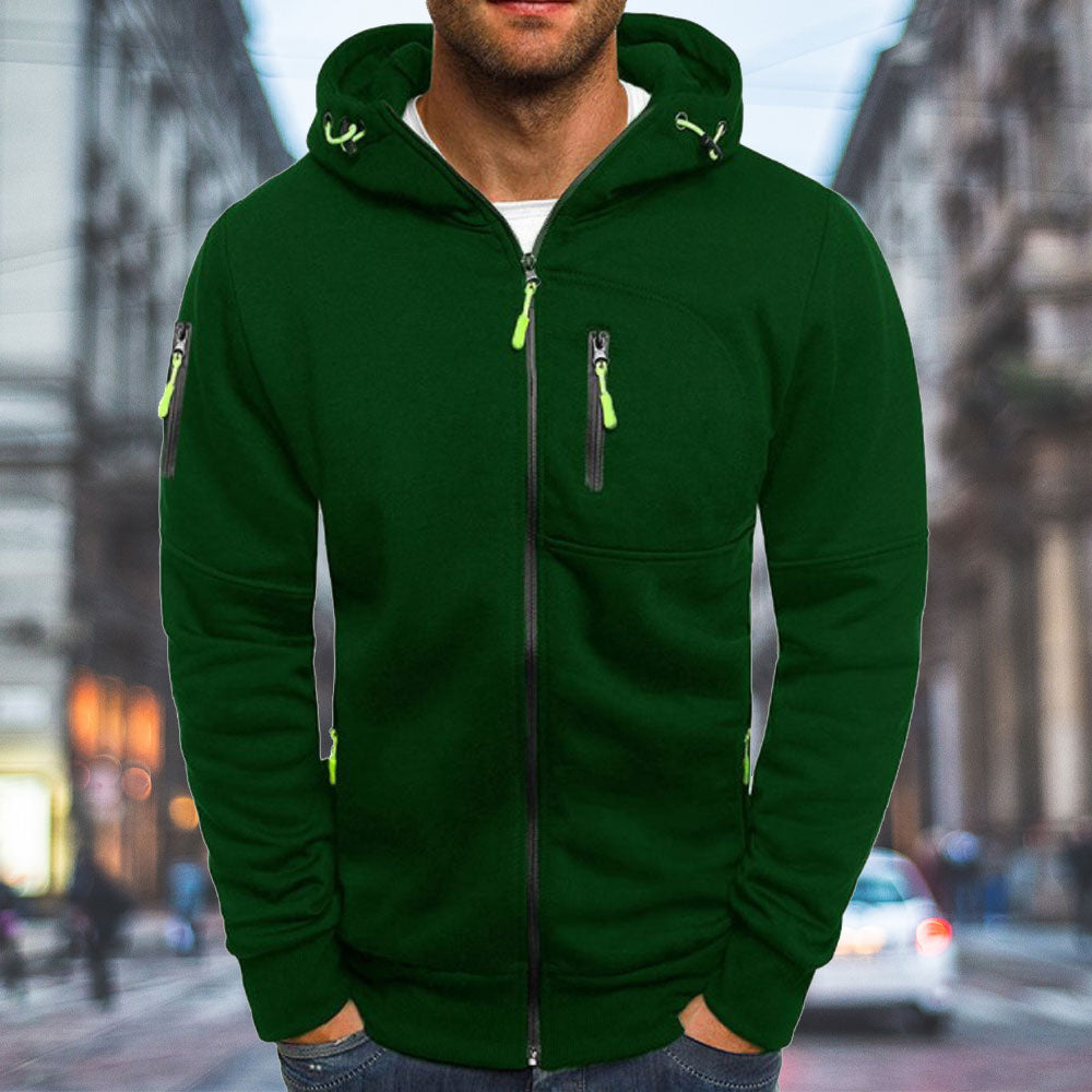 Saphirvogel™ Cardigan Sweatshirt mit Reißverschluss und Kapuze für Her