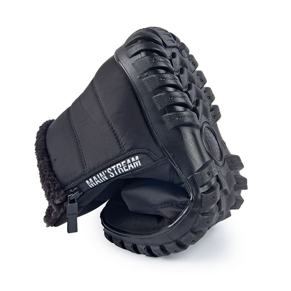 Blauschwan™ Herren Winter Fleece Warm Reißverschluss Schneestiefel